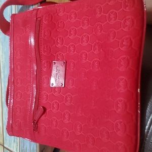 Michael kors red purse